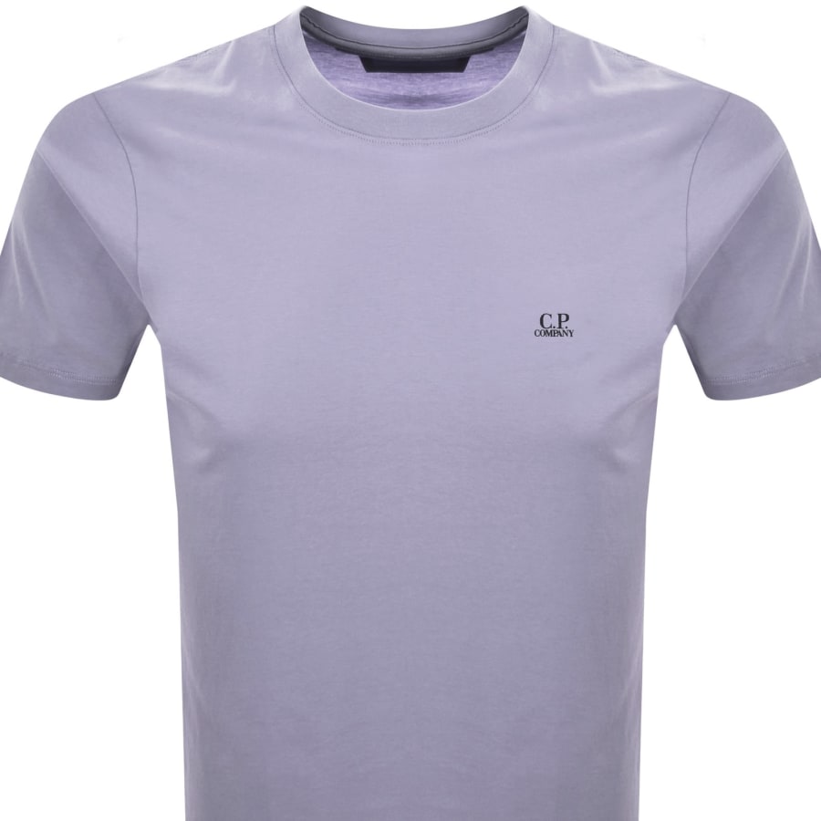 CP Company Jersey Back Goggle T Shirt Purple | Mainline